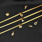 Personalized Initial Letter Necklace