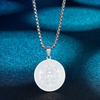 Medusa Gorgon Greek silver Necklace