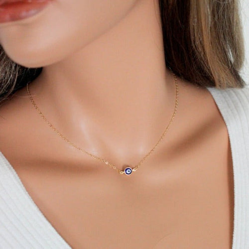 Greek Eye Necklace