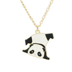 Gold Panda Pendant Necklace A