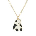 Gold Panda Necklace C