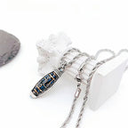 Pendant Necklace with Rotating Anti-Stress Patterns