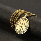Archangel Pendant Necklace gold