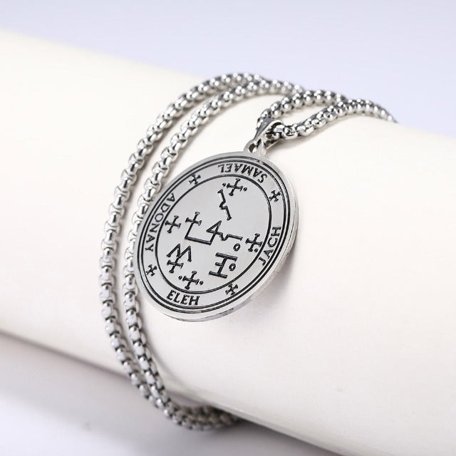 Archangel Pendant Necklace silver