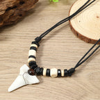 Pendant Necklace with Shark Tooth 2