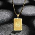 Pendant Necklace with Zodiac Sign