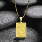 Pendant Necklace with Zodiac Sign