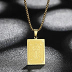 Pendant Necklace with Zodiac Sign