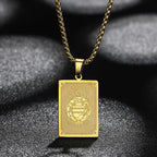 Pendant Necklace with Zodiac Sign