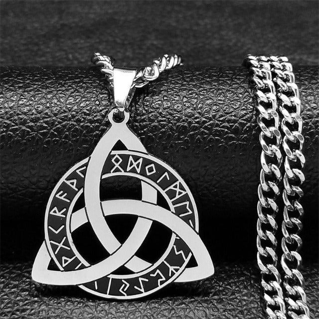 Viking Celtic Knot Pendant Necklace