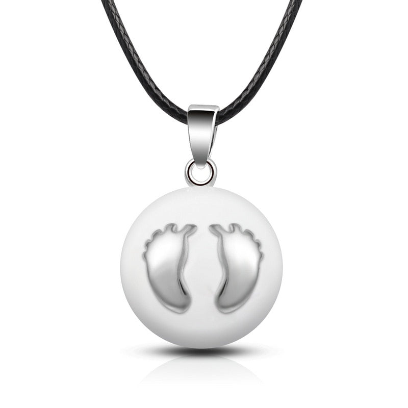 Pregnancy Bola Pendant Necklace