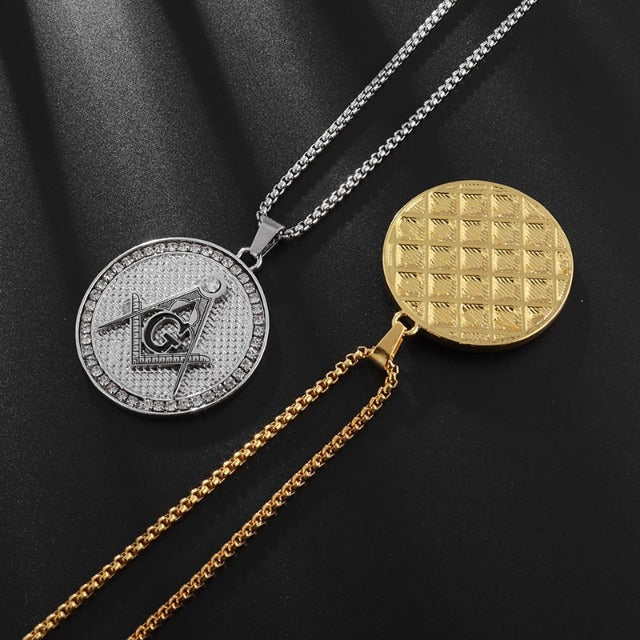 Masonic Pendant Necklace