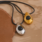 Bohemian Style Gold Water Drop Pendant Necklace