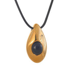 Bohemian Style Gold Water Drop Pendant Necklace
