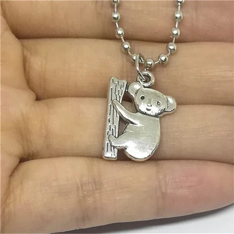 Silver Koala Necklace