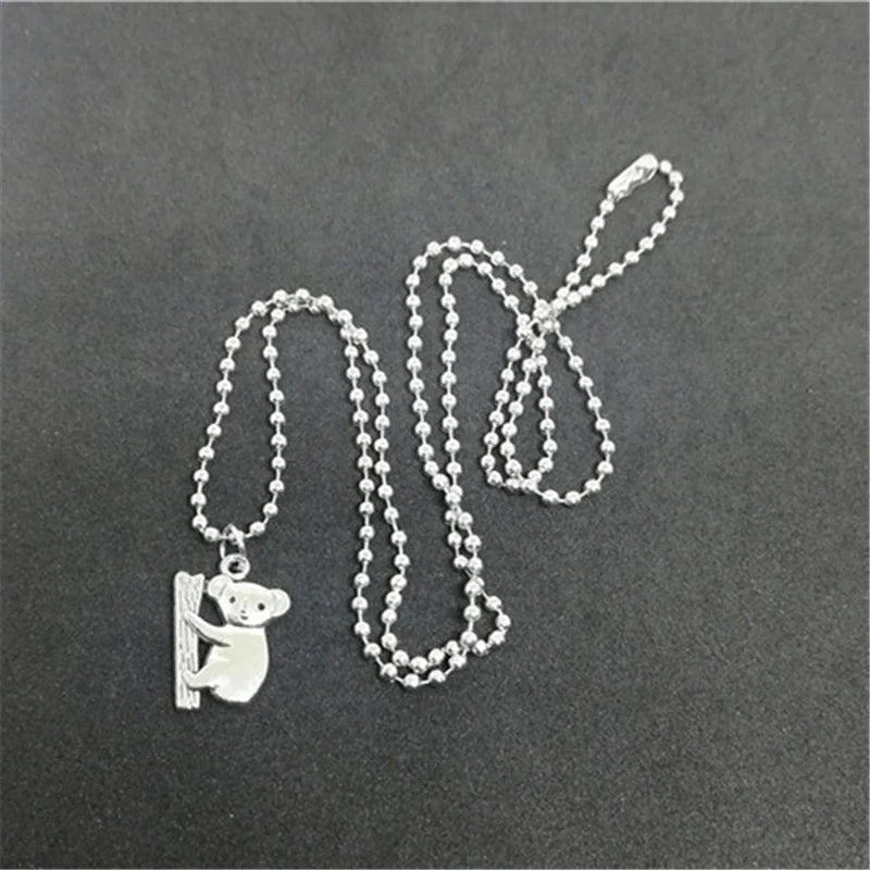 Silver Koala Necklace