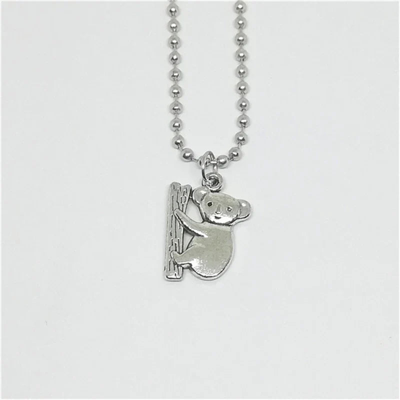Silver Koala Necklace