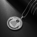 Pendant Necklace Eye of Providence Illuminati Pyramid Pendant Necklace Eye of Providence Illuminati Pyramid silver