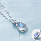 Oval Pendant Necklace Fertility of the Woman Moonstone