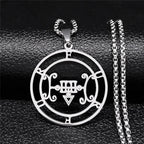 Demon Sigil Pendant Necklace furfur