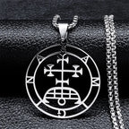 Demon Sigil Pendant Necklace samigina