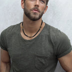 Tiger Eye Stone Necklace for Men