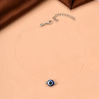 Choker Necklace with Evil Eye Pendant
