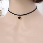 Choker Necklace for Women Star Pendant 1