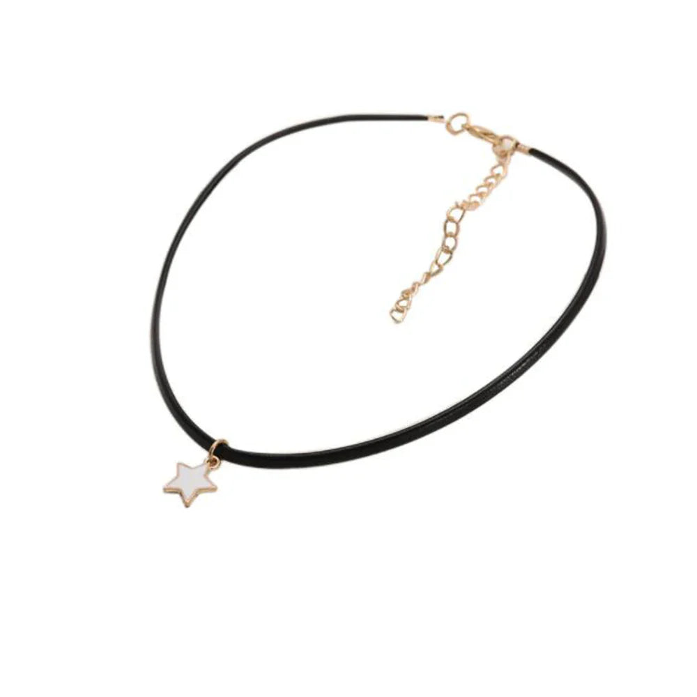 Choker Necklace for Women Star Pendant 2