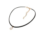 Choker Necklace for Women Star Pendant 2