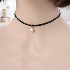 Choker Necklace for Women Star Pendant 2