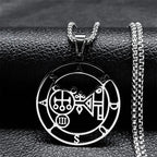 Satanic Necklace Pendant Demonic Spirit Amdusias