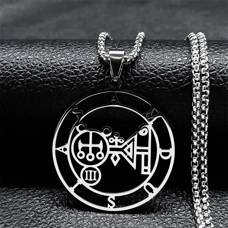 Satanic Necklace Pendant Demonic Spirit Amdusias