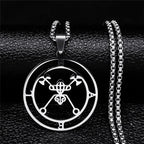 Satanic Necklace Pendant Demonic Spirit Bael