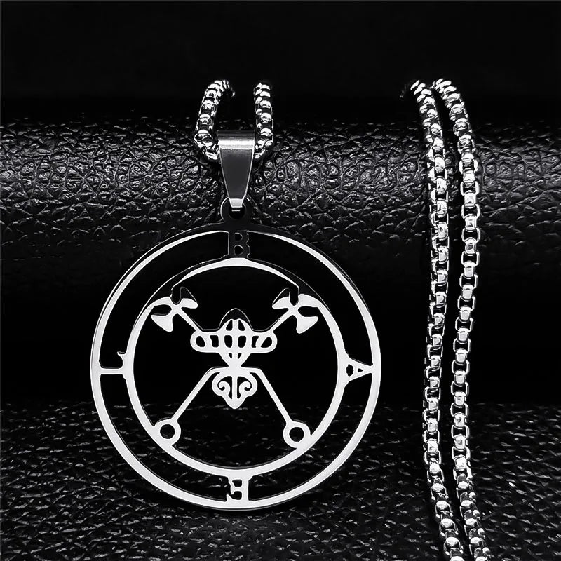 Satanic Necklace Pendant Demonic Spirit Bael