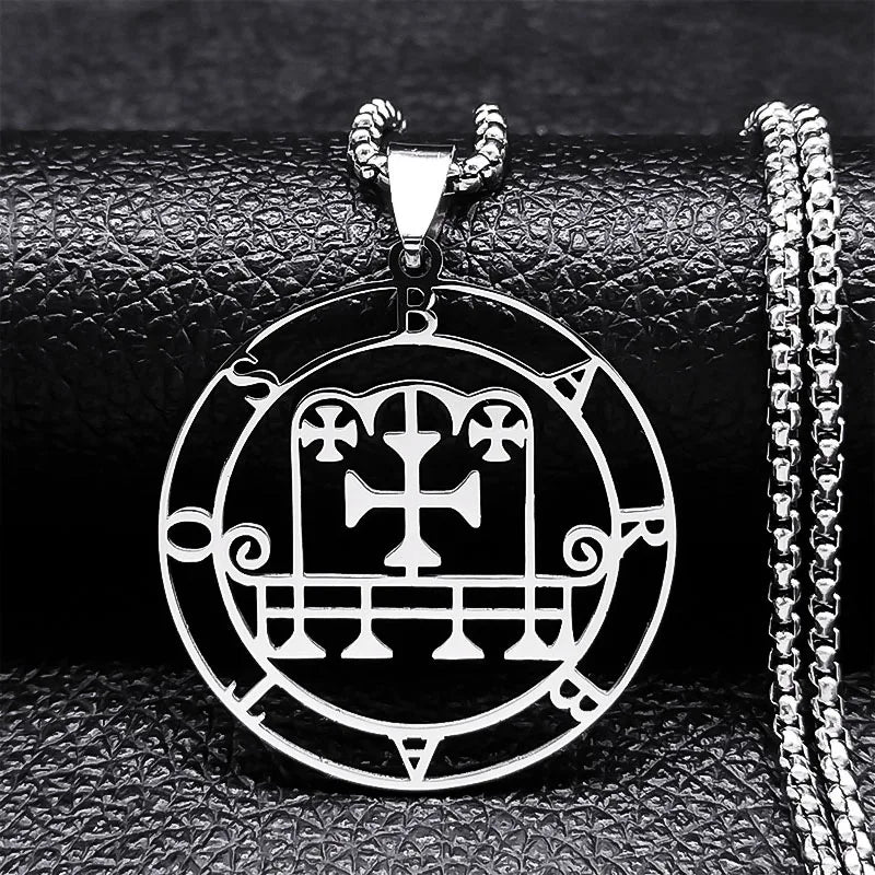 Satanic Necklace Pendant Demonic Spirit Barbatos
