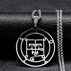 Satanic Necklace Pendant Demonic Spirit Botis