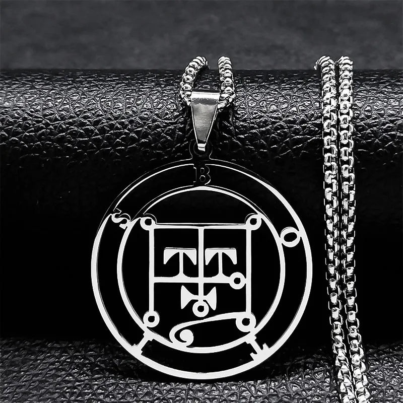 Satanic Necklace Pendant Demonic Spirit Botis
