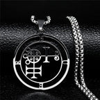 Satanic Necklace Pendant Demonic Spirit Buer