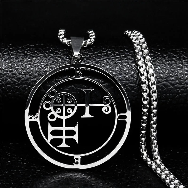 Satanic Necklace Pendant Demonic Spirit Buer