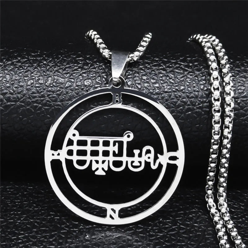 Satanic Necklace Pendant Demonic Spirit Bune