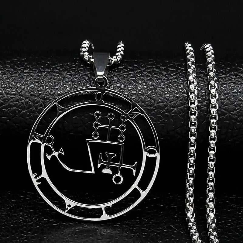 Satanic Necklace Pendant Demonic Spirit Dantalion