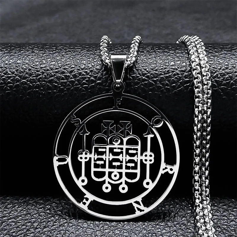 Satanic Necklace Pendant Demonic Spirit Forneus