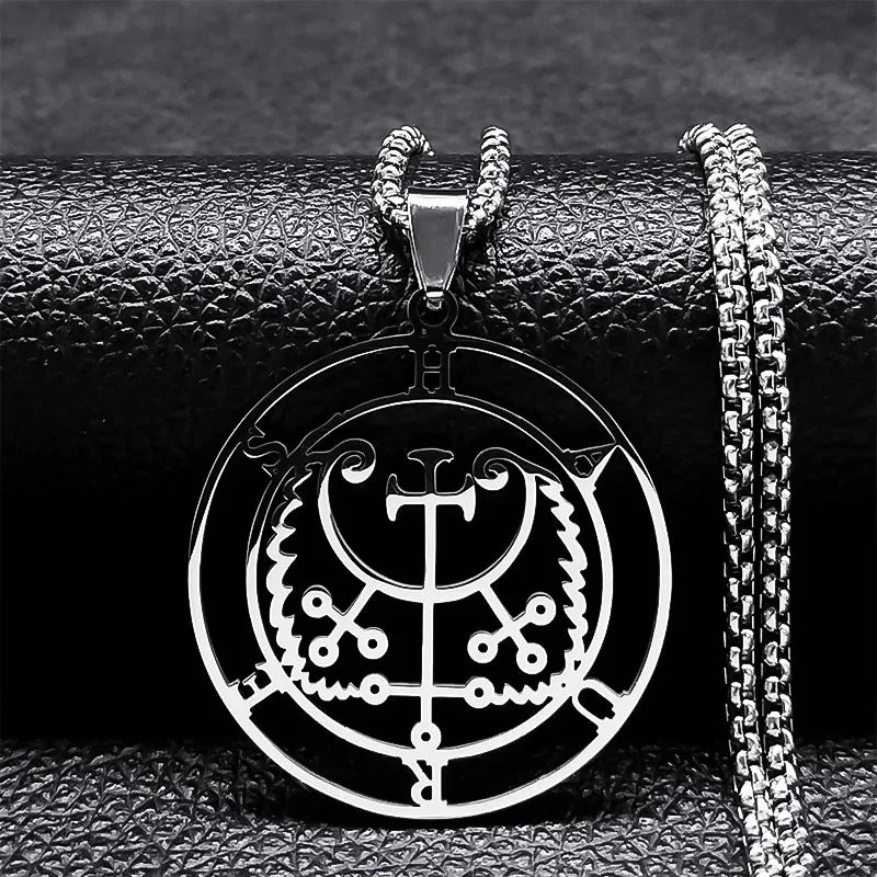 Satanic Necklace Pendant Demonic Spirit Haures