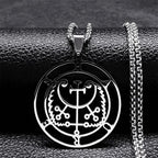 Satanic Necklace Pendant Demonic Spirit Haures