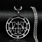 Satanic Necklace Pendant Demonic Spirit Marchosias