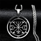 Satanic Necklace Pendant Demonic Spirit Murmur