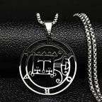 Satanic Necklace Pendant Demonic Spirit Orobas