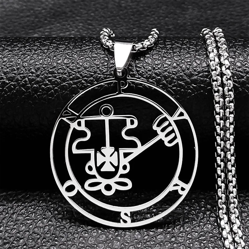Satanic Necklace Pendant Demonic Spirit Purson
