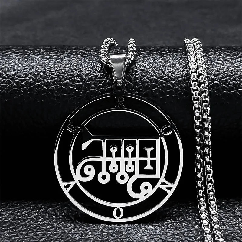 Satanic Necklace Pendant Demonic Spirit Ronove
